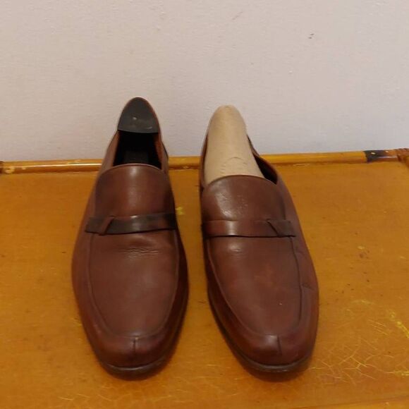 Men, BALLY LEATHERS LOAFERS 54897 04 SIZE 7.5 M - Picture 2 of 14